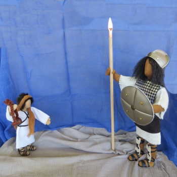 David und Goliath